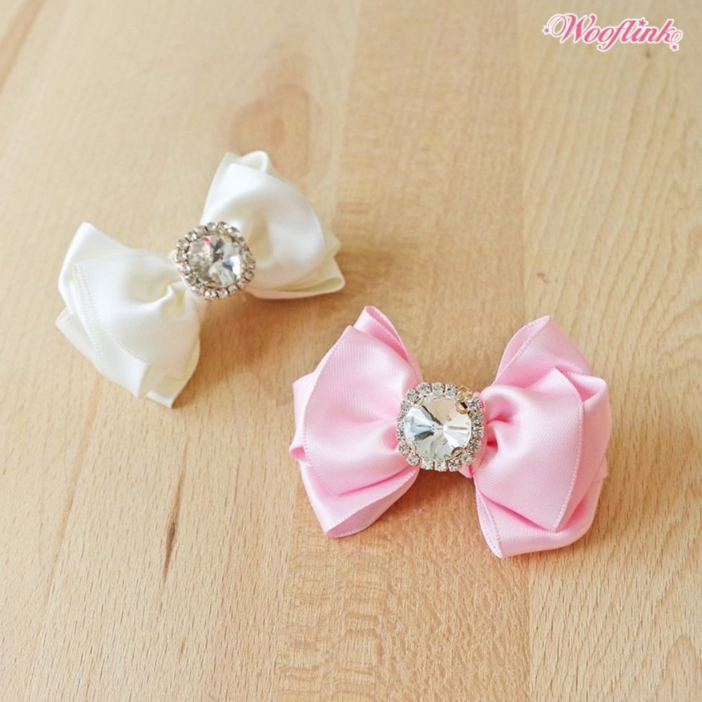 Forever Yours Doggie Hairclip by Wooflink - Set of 2 - 1 Each Color